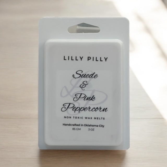 Suede & Pink Peppercorn Wax Melts